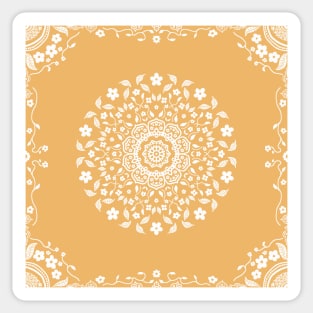 Honey bohemian mandala Sticker